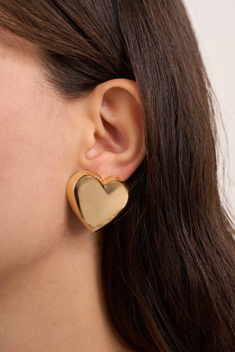 Heliophilia Silver Pendientes de Oro con Recubrimiento de Laca